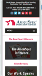 Mobile Screenshot of amerispectx.com